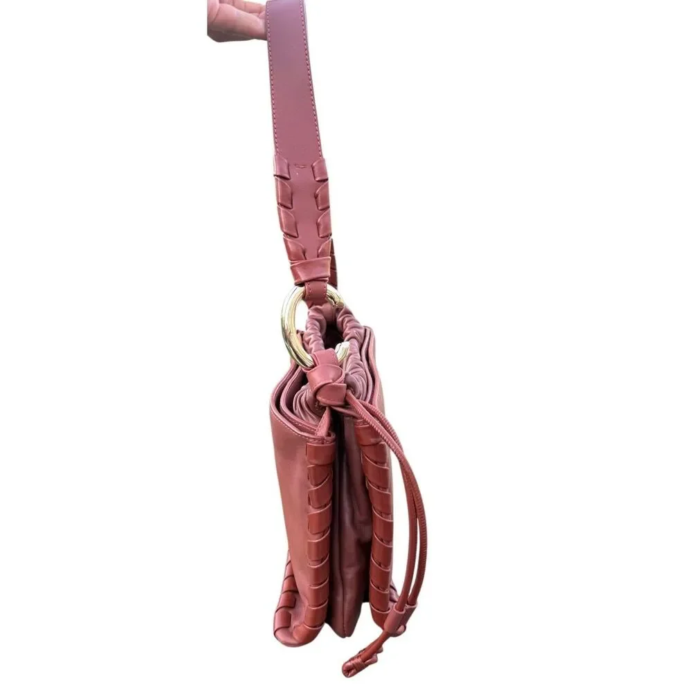 Chloe Mate Gusset Leather Shoulder Bag